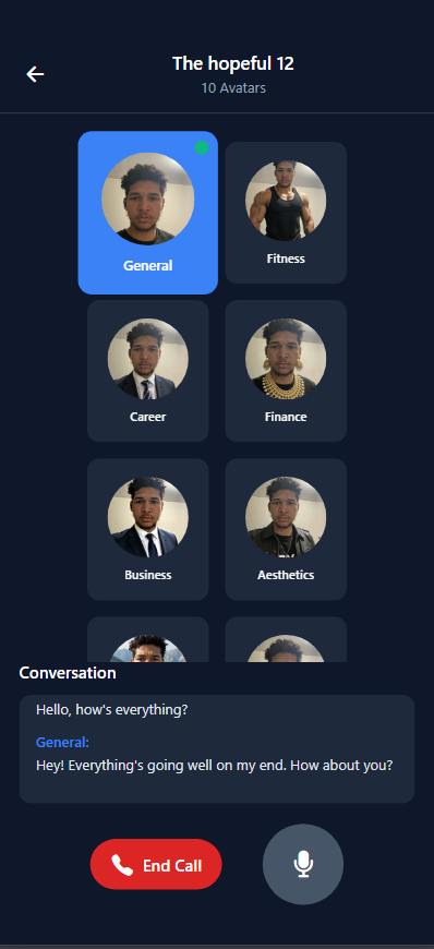 Voice Call with AI