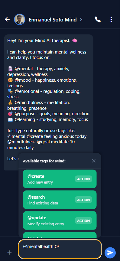 Chat Actions