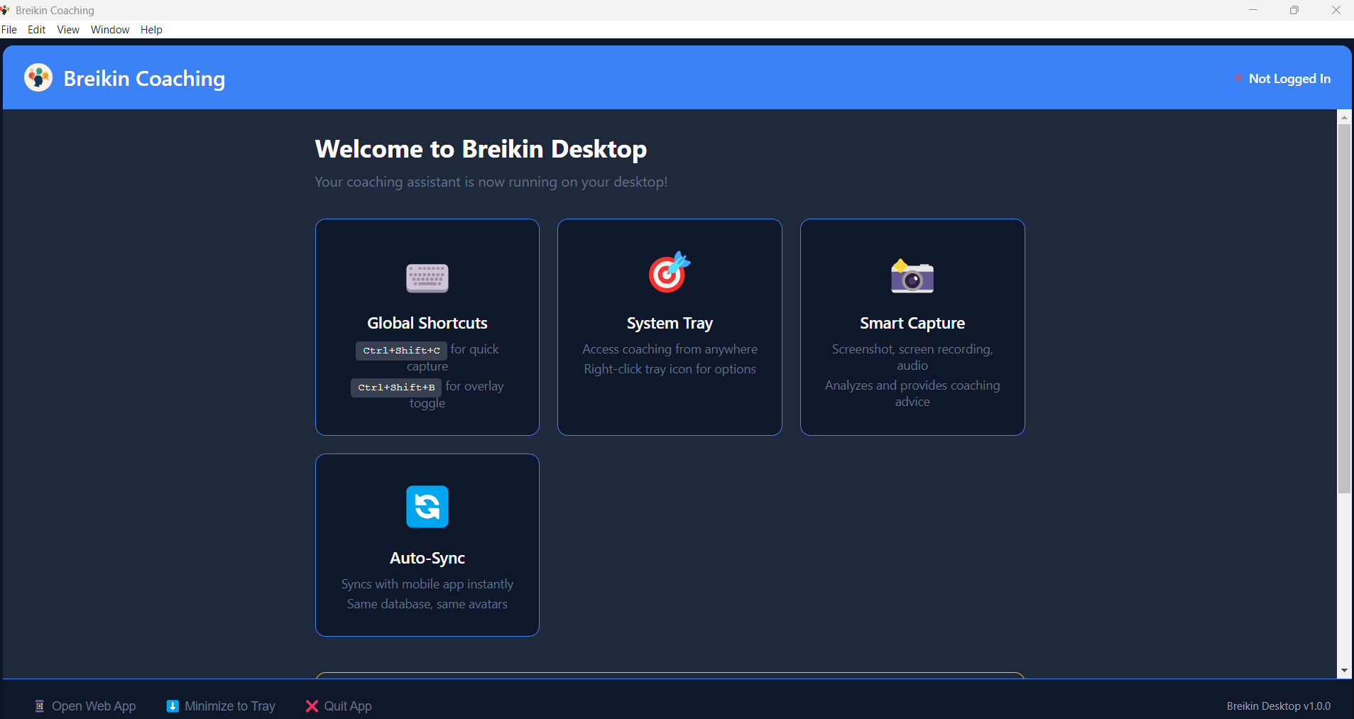 Desktop Coaching