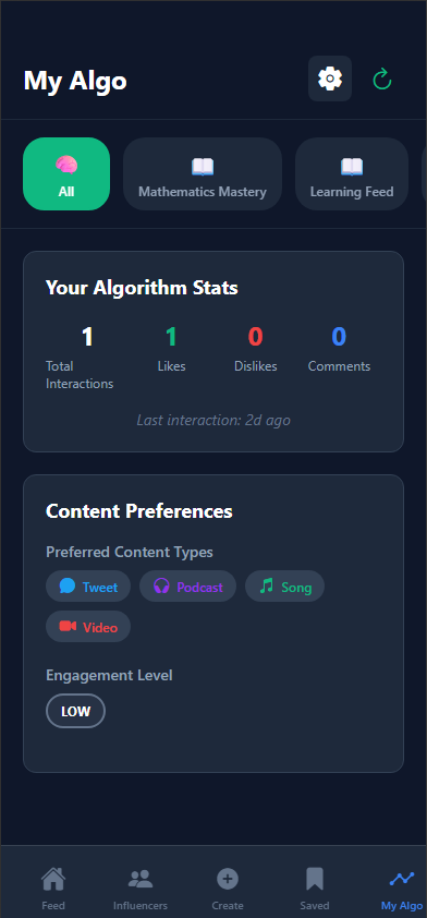 Discovery Algorithm