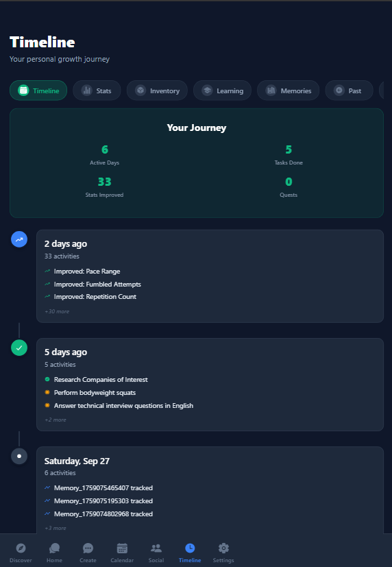 Timeline Analytics